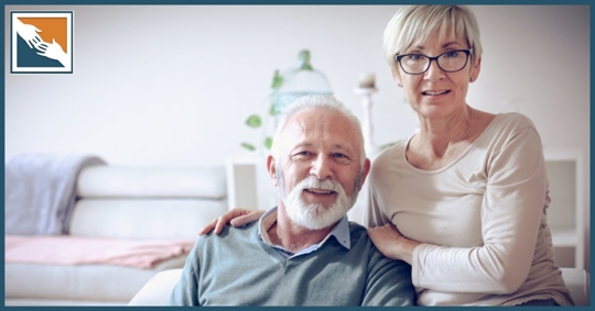 Older couple portrait